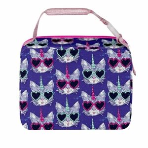 Thermos Purple Cat Unicorn Kids Bag